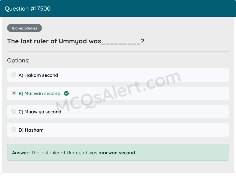 Question Screenshot