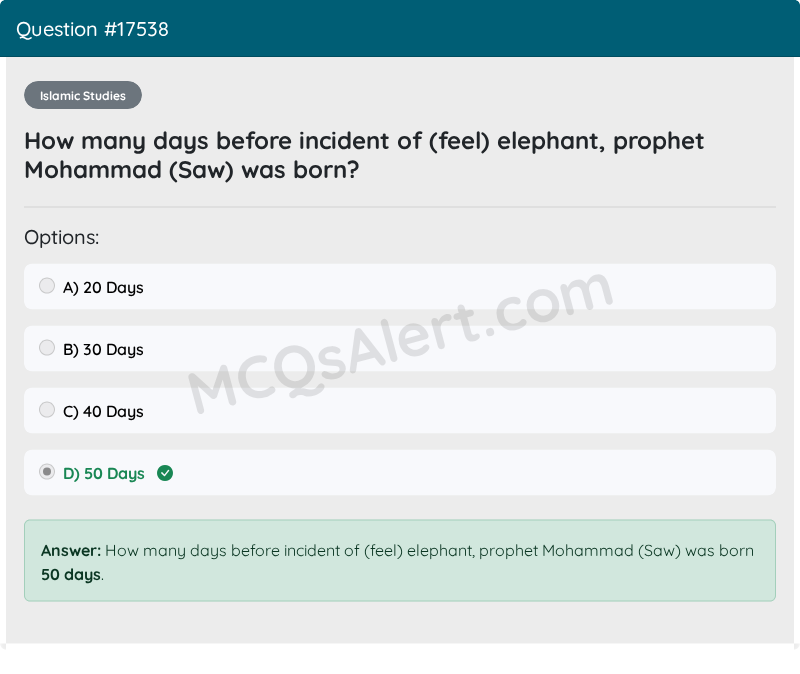 Question Screenshot