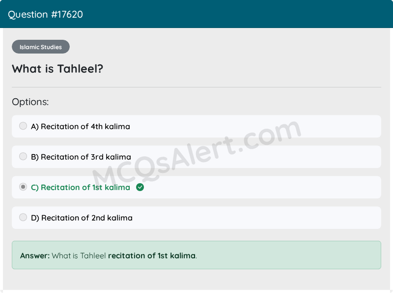 Question Screenshot
