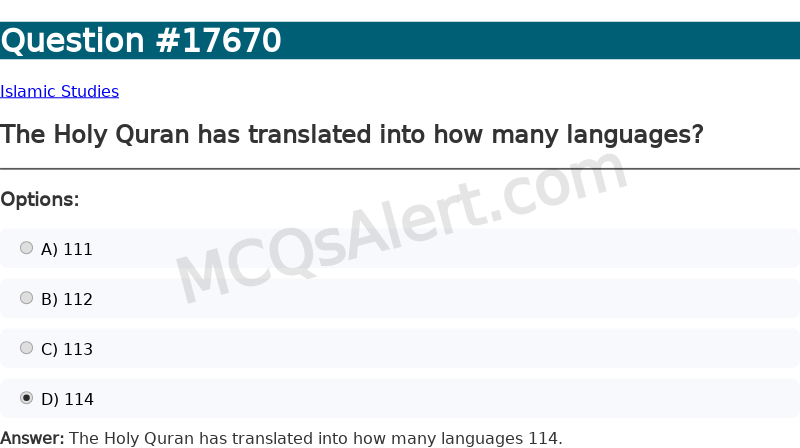Question Screenshot