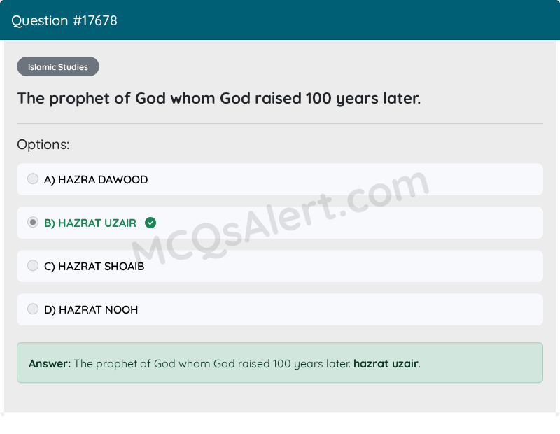 Question Screenshot