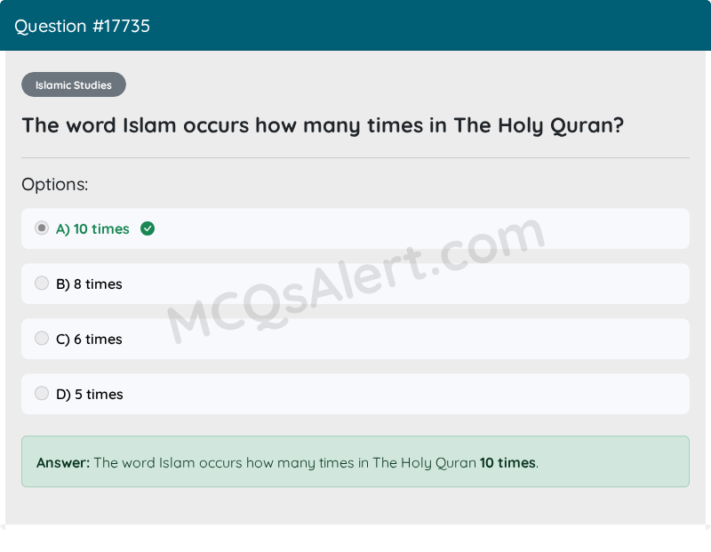 Question Screenshot