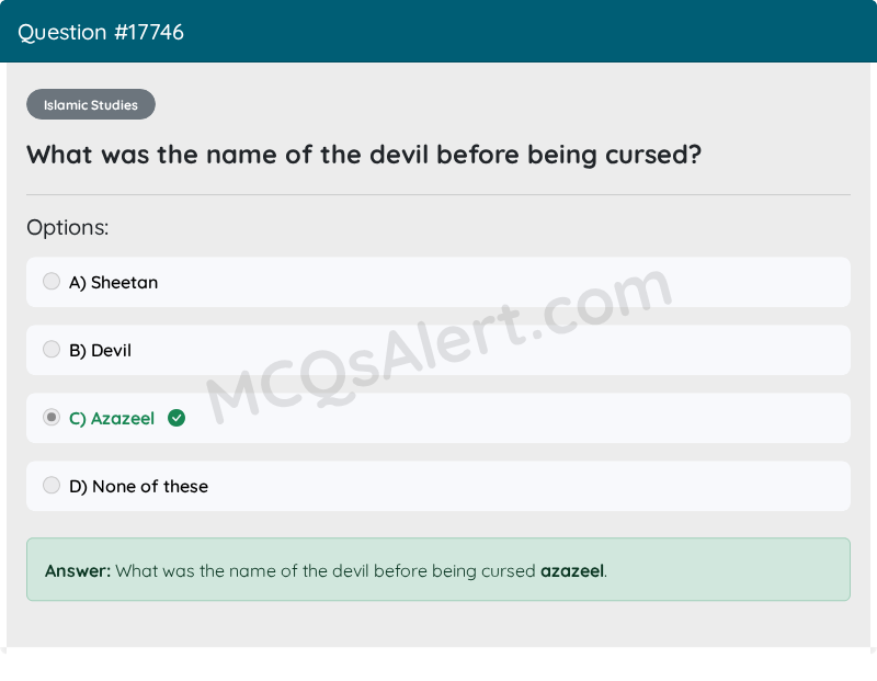 Question Screenshot
