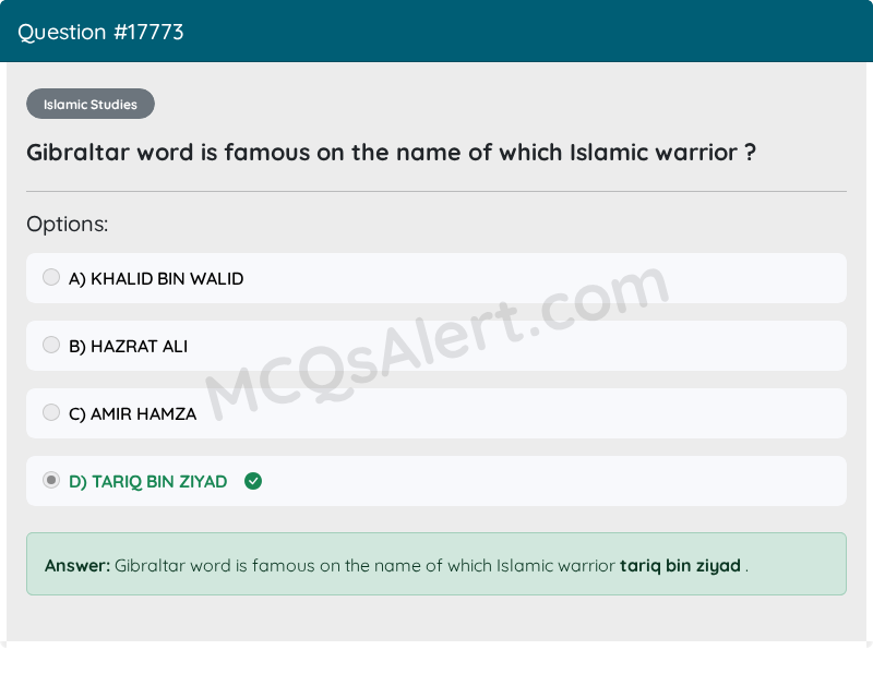 Question Screenshot