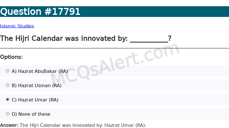 Question Screenshot