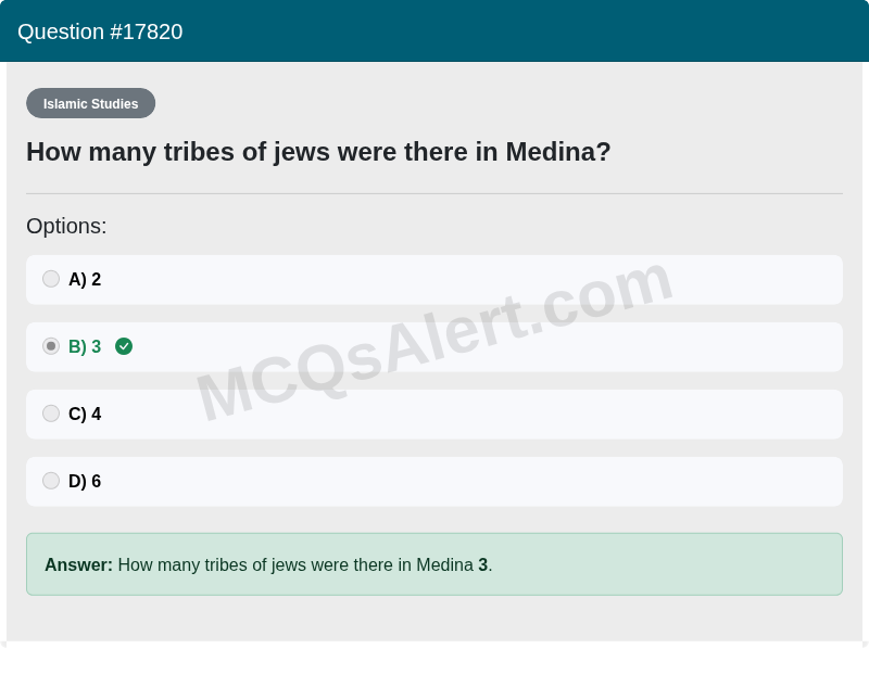 Question Screenshot