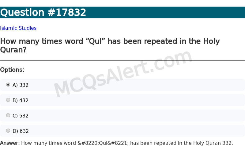 Question Screenshot