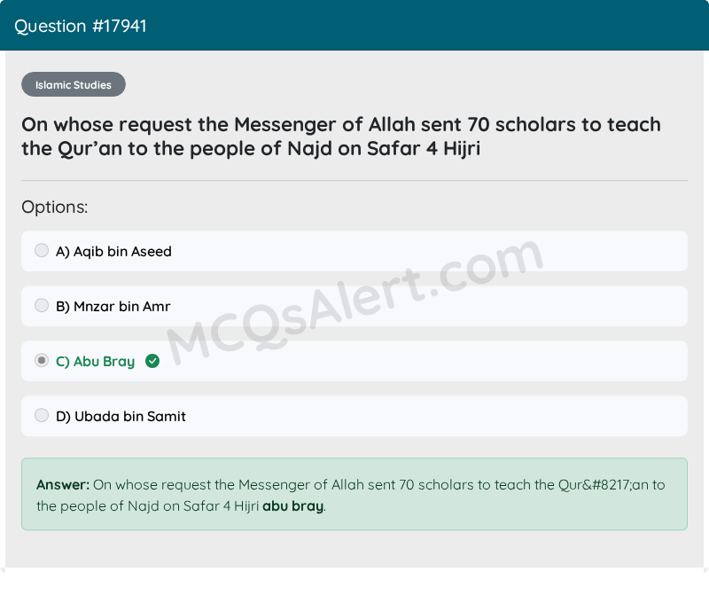 Question Screenshot