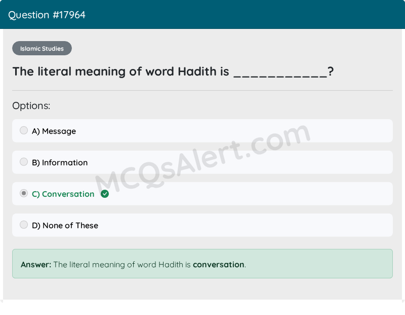 Question Screenshot