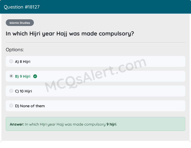 Question Screenshot