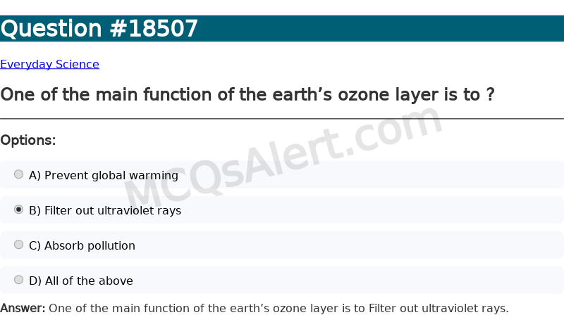 Question Screenshot