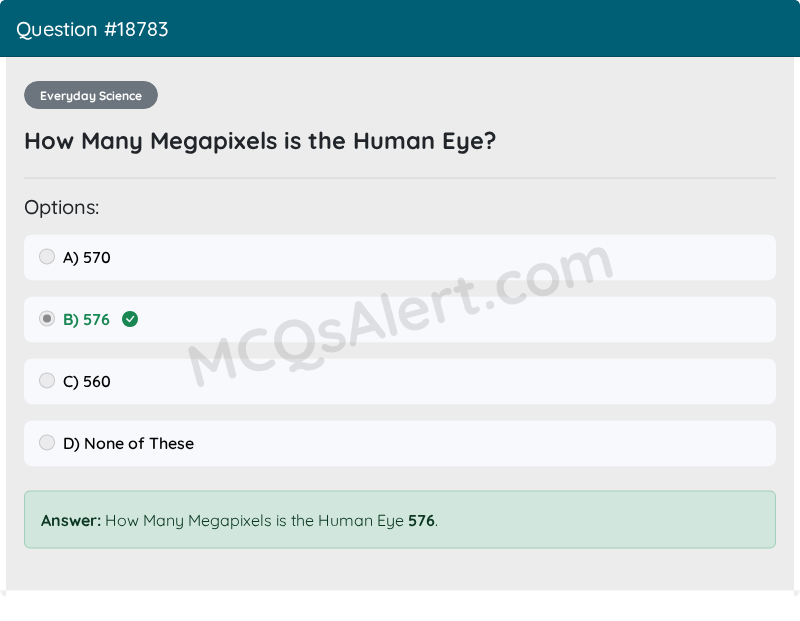 Question Screenshot