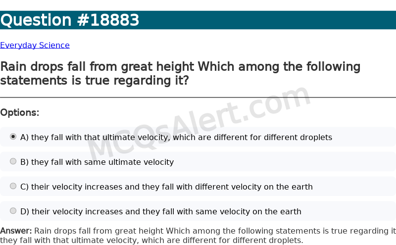 Question Screenshot