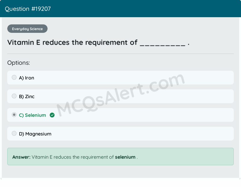 Question Screenshot