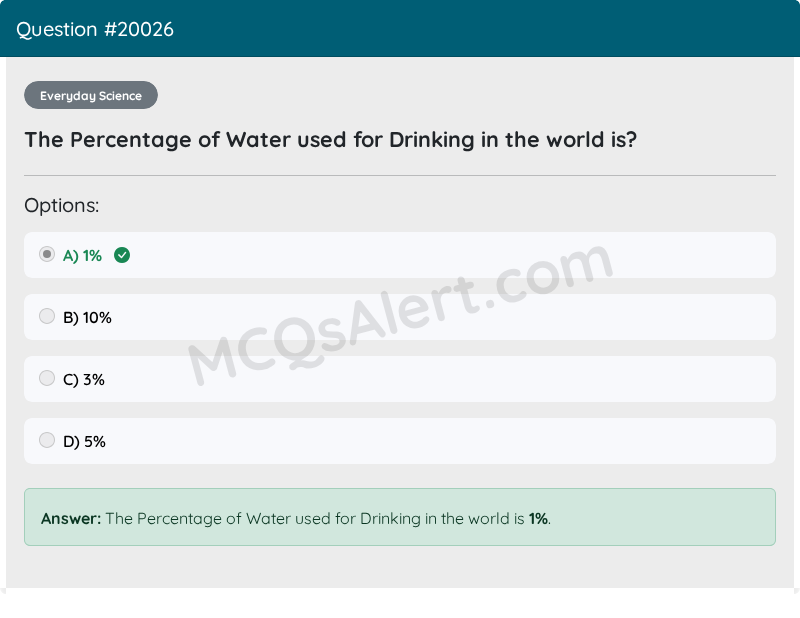 Question Screenshot