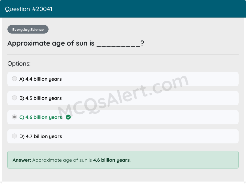Question Screenshot