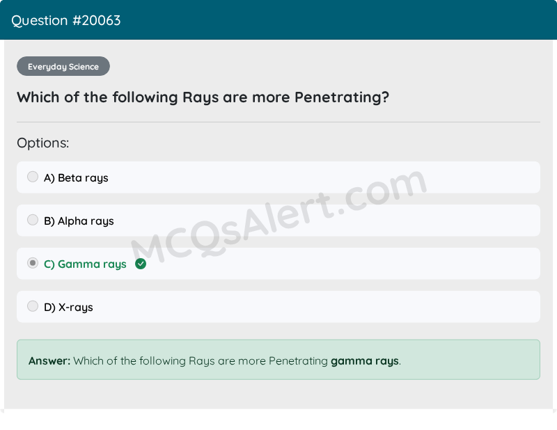 Question Screenshot