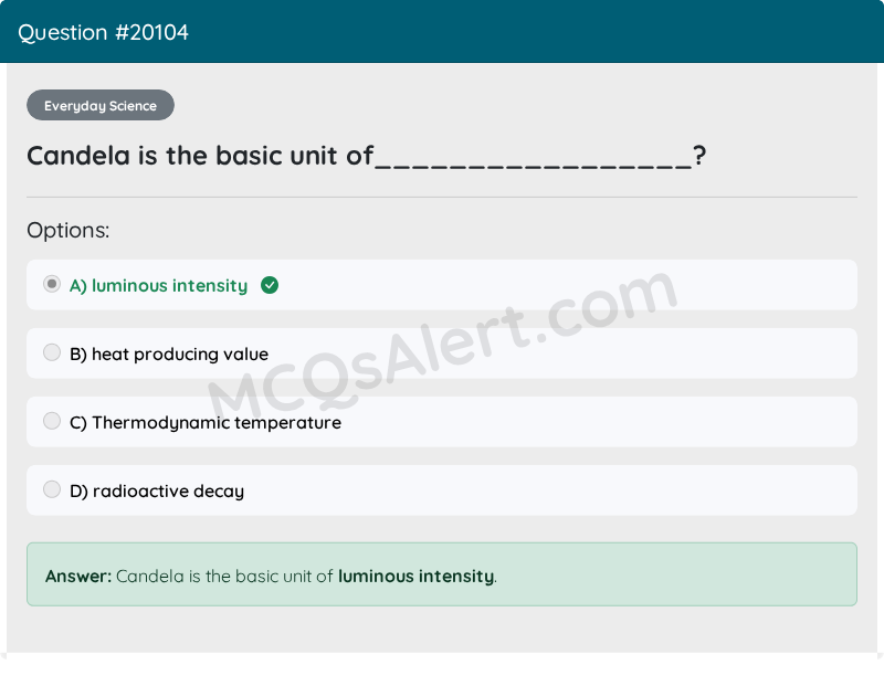 Question Screenshot