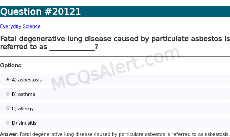 Question Screenshot