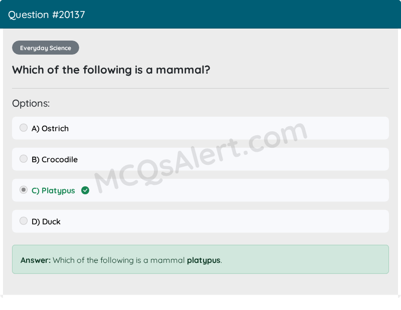Question Screenshot