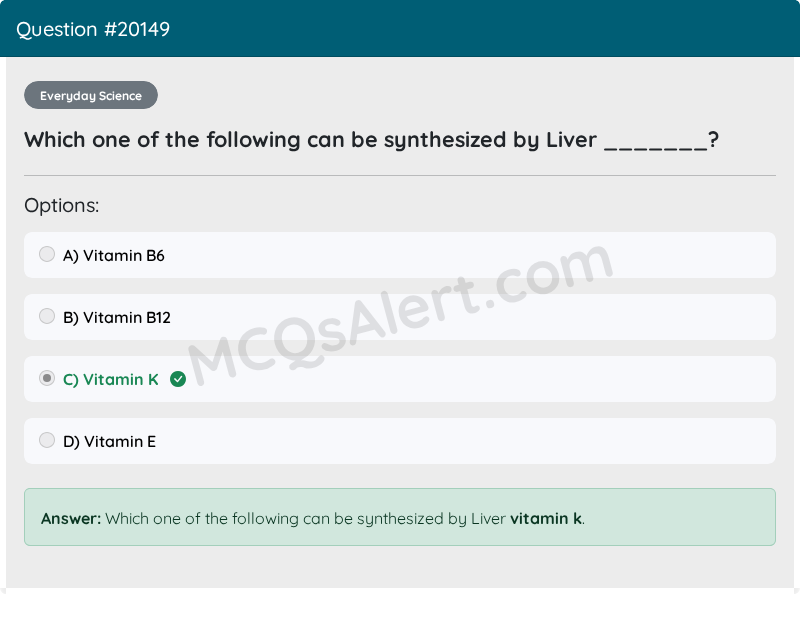 Question Screenshot