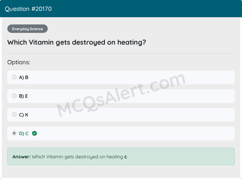 Question Screenshot