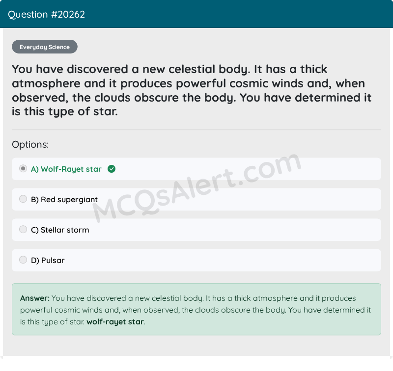 Question Screenshot