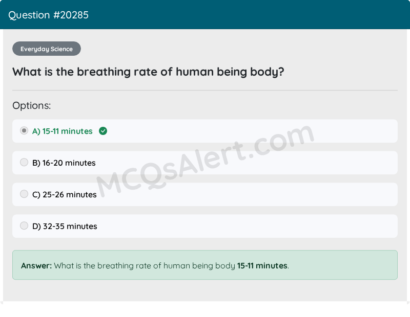 Question Screenshot