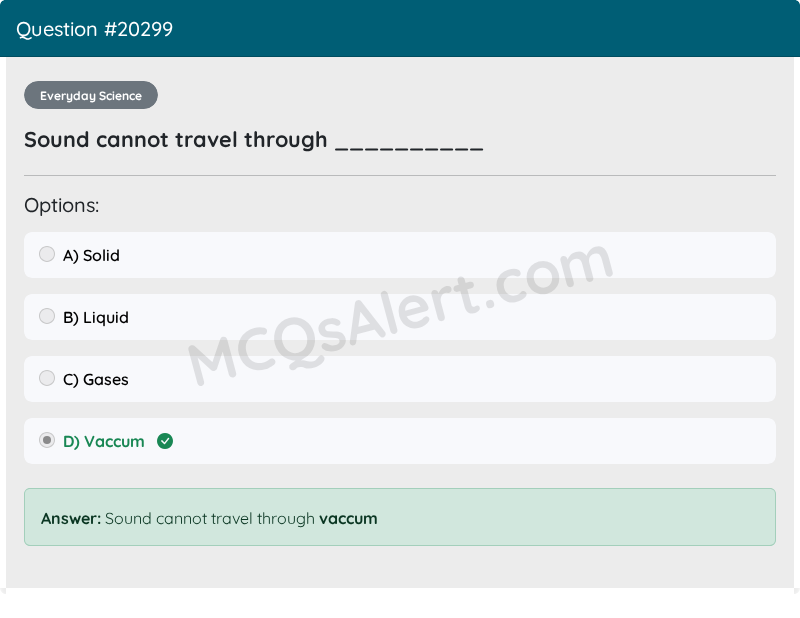 Question Screenshot