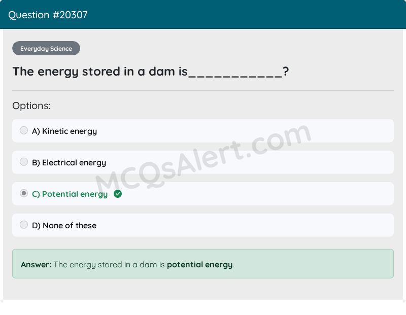 Question Screenshot