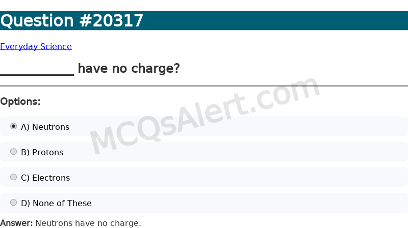 Question Screenshot