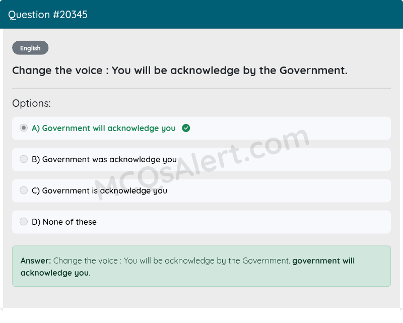 Question Screenshot
