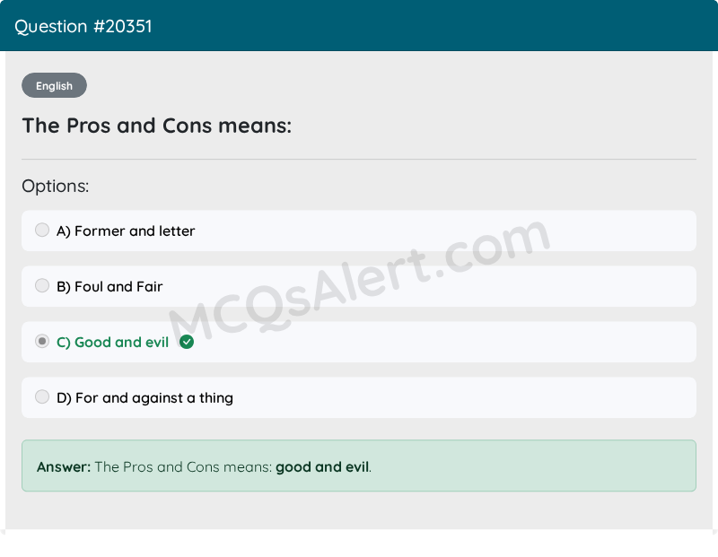 Question Screenshot