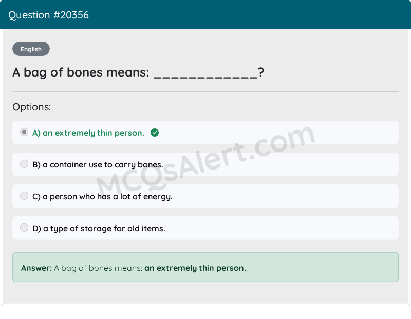 Question Screenshot