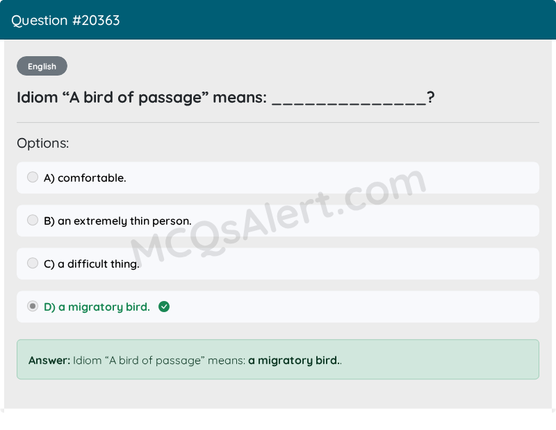 Question Screenshot