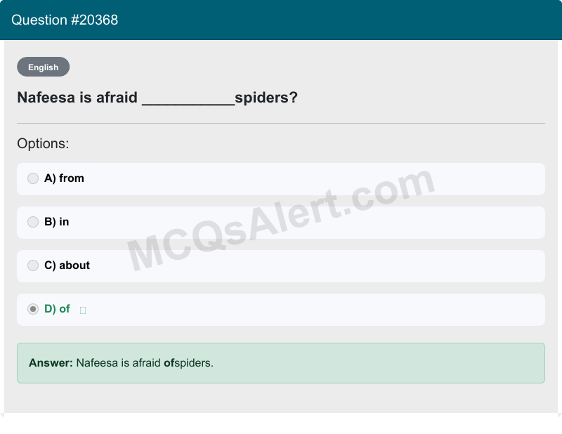 Question Screenshot