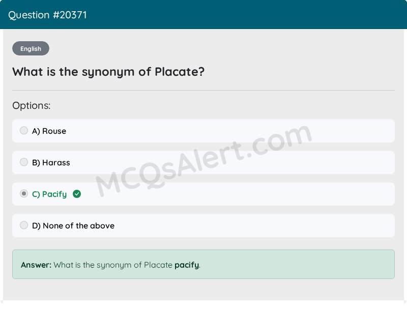 Question Screenshot