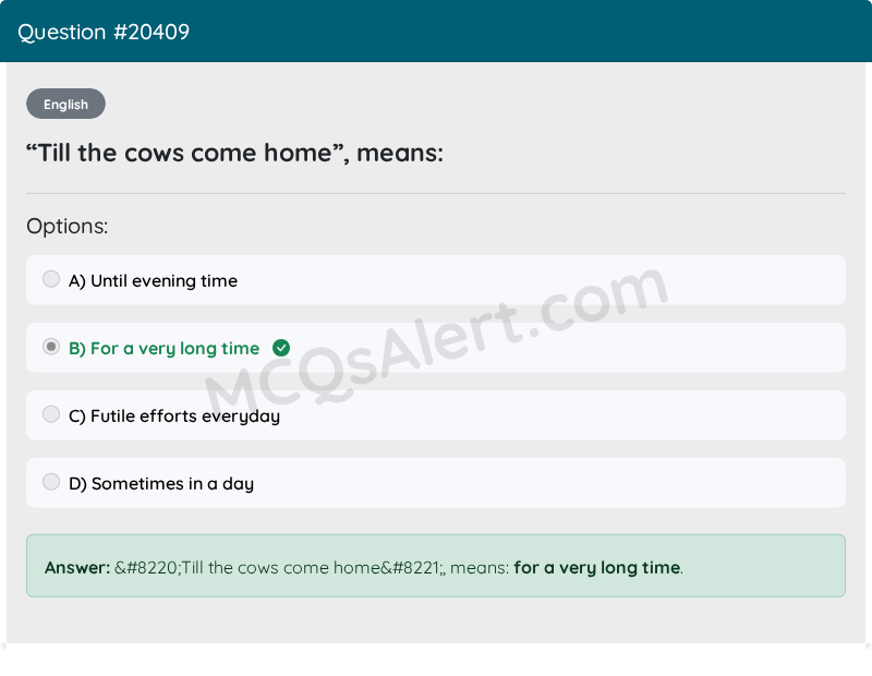 Question Screenshot