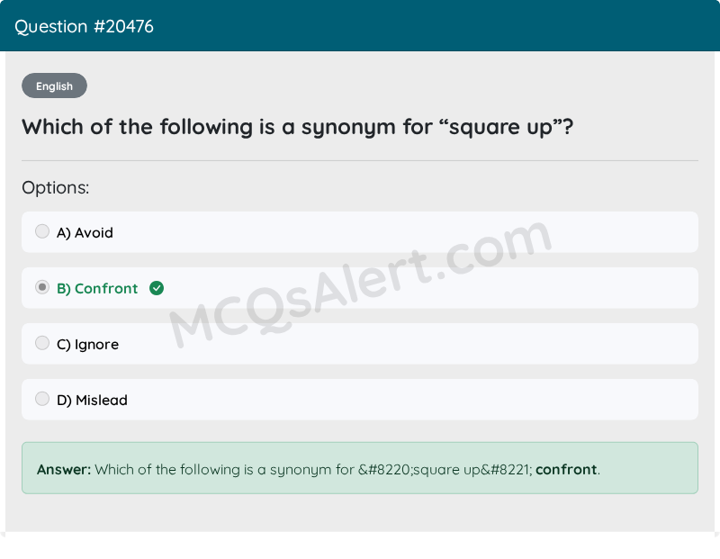 Question Screenshot