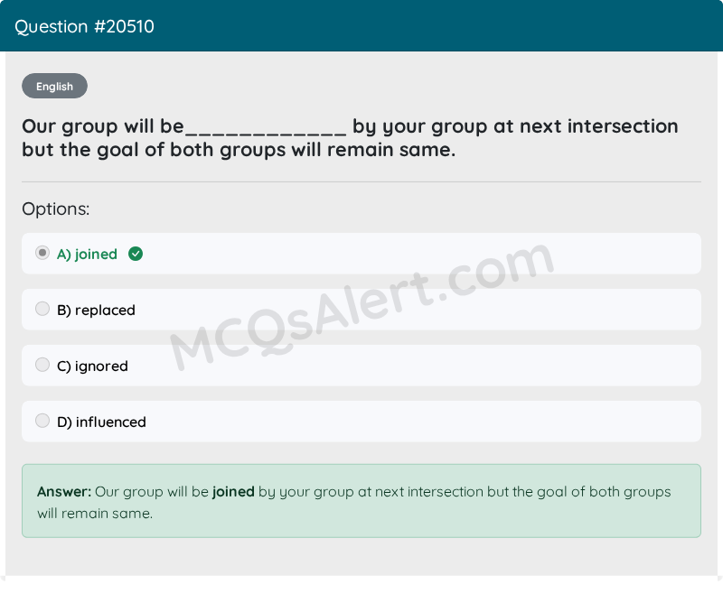 Question Screenshot