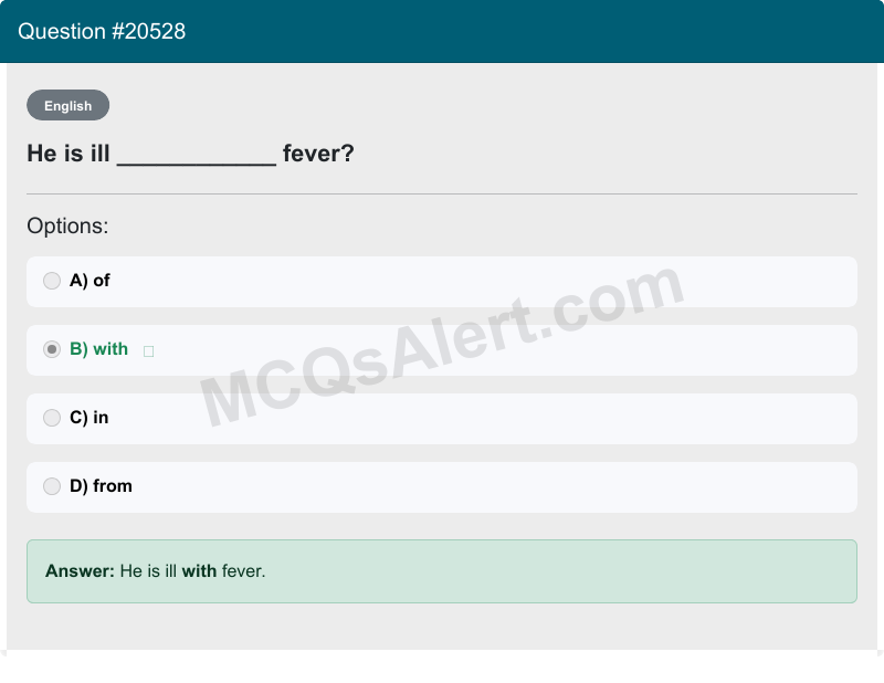 Question Screenshot