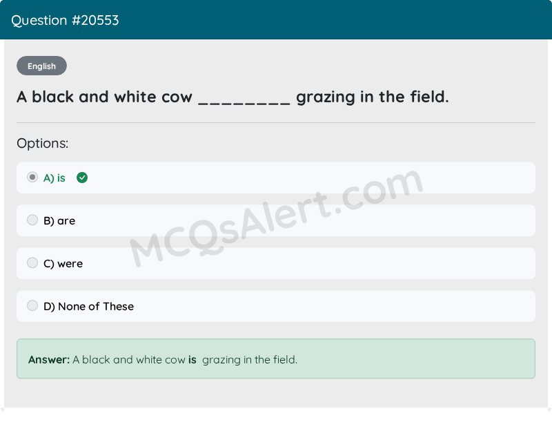 Question Screenshot