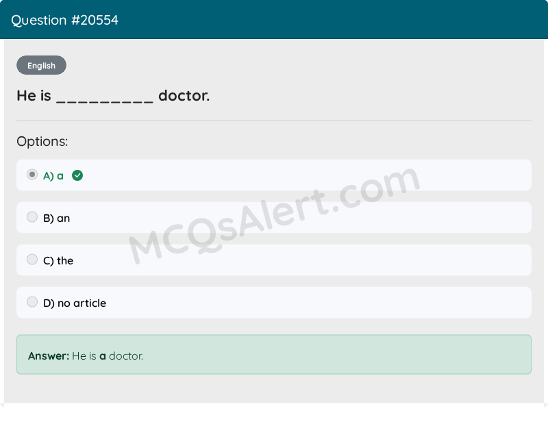 Question Screenshot