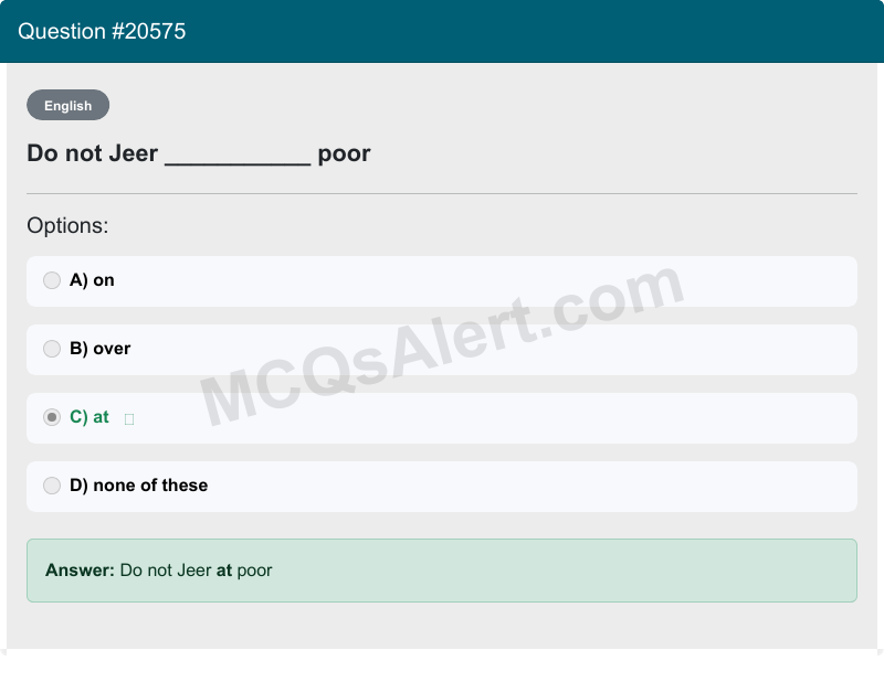 Question Screenshot