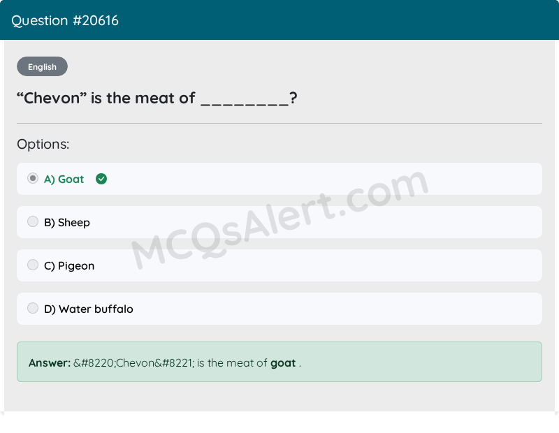 Question Screenshot