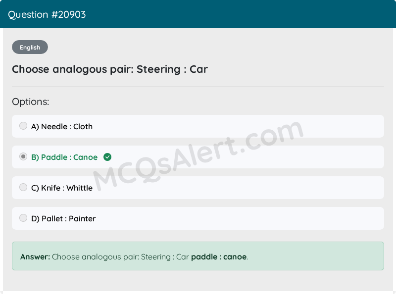 Question Screenshot