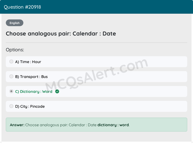 Question Screenshot