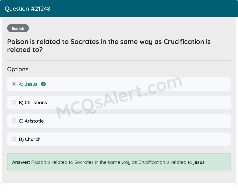 Question Screenshot