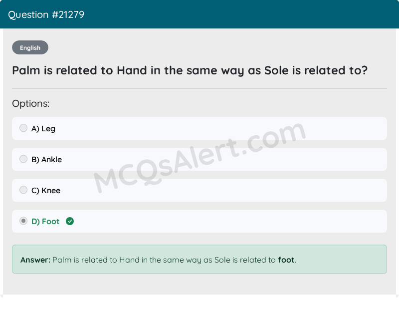 Question Screenshot