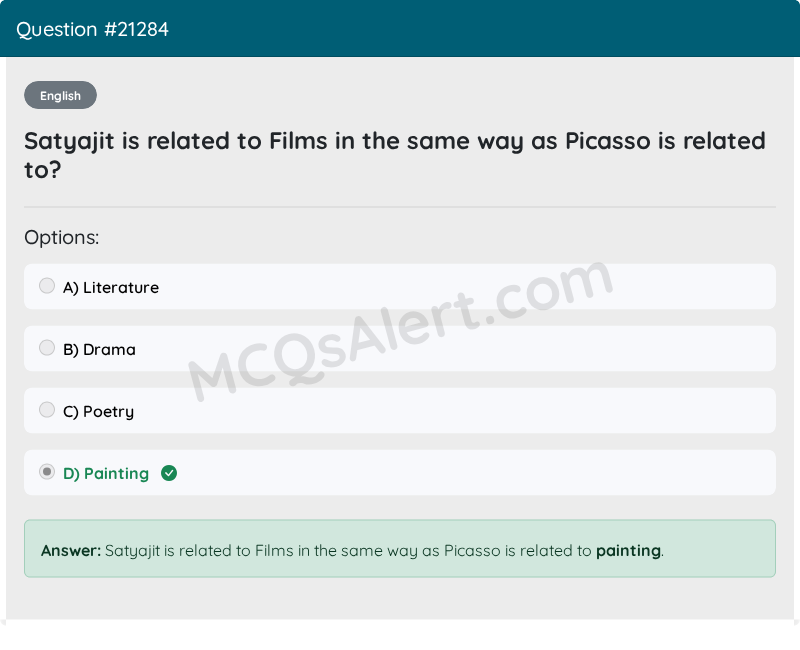 Question Screenshot